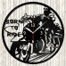 Bikers Vinyl Record Clock Bikers Vinyl Record Clock