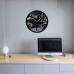 Biology Vinyl Record Clock 