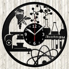 Vinyl Record Clock Biology