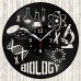 Biology Vinyl Record Clock 