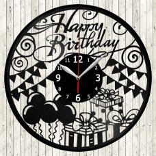 Vinyl Record Clock Birthday Party