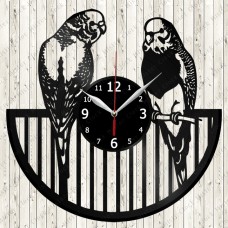 Budgie Vinyl Record Clock 
