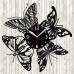 Butterfly Vinyl Record Clock 