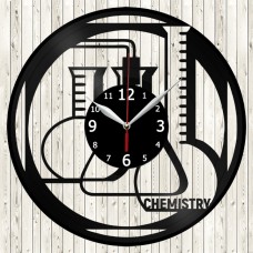 Vinyl Record Clock Chemistry
