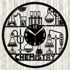 Chemistry Vinyl Record Clock 