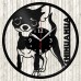 Chihuahua Vinyl Record Clock 