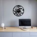 Clowns Vinyl Record Clock 