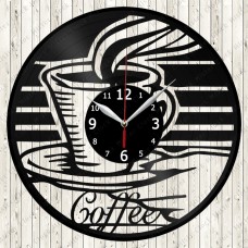 Vinyl Record Clock Coffee Vinyl Record Clock Coffee