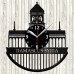 Damascus Vinyl Record Clock 