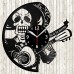 Vinyl Record Clock Day Of The Dead Vinyl Record Clock Day Of The Dead