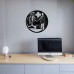 Doctor Vinyl Record Clock 