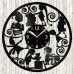 Elves Vinyl Record Clock 