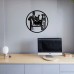 For A Gentleman Vinyl Record Clock 