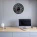 Freemasonry Vinyl Record Clock 