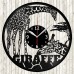 Giraffe Vinyl Record Clock Giraffe Vinyl Record Clock