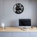 Horror Vinyl Record Clock 