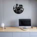 Vinyl Record Clock I Am DJ