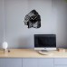Indian Vinyl Record Clock 
