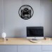 Jakarta Vinyl Record Clock 