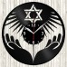 Vinyl Record Clock Judaism