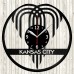 Kansas City Vinyl Record Clock 