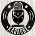 Karaoke Vinyl Record Clock 