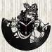 Krishna Vinyl Record Clock Krishna Vinyl Record Clock