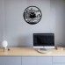 Los Angeles Vinyl Record Clock 