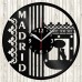 Madrid Vinyl Record Clock 