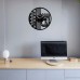 Madrid Vinyl Record Clock 