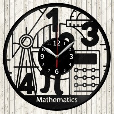 Vinyl Record Clock Mathematics