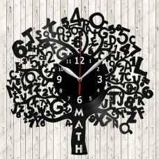 Vinyl Record Clock Mathematics