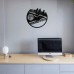 Minneapolis Vinyl Record Clock 