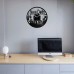 New Delhi Vinyl Record Clock 