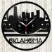Oklahoma Vinyl Record Clock 