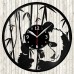Panda Vinyl Record Clock 