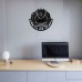 Paris Vinyl Record Clock 