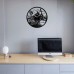 Phnom Penh Vinyl Record Clock 