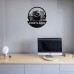 Portland Vinyl Record Clock 