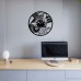 Roller Skates Vinyl Record Clock 