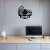 Rome Vinyl Record Clock 