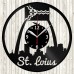Saint Louis Vinyl Record Clock 