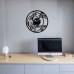 Skateboards Vinyl Record Clock 