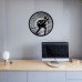 Ski Vinyl Record Clock 