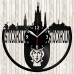 Stockholm Vinyl Record Clock 