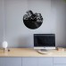 Swimming Vinyl Record Clock 