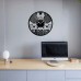 Tennis Vinyl Record Clock 