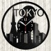 Vinyl Tokyo Record Clock 