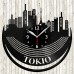 Tokyo Vinyl Record Clock 