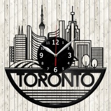 Toronto Vinyl Record Clock 